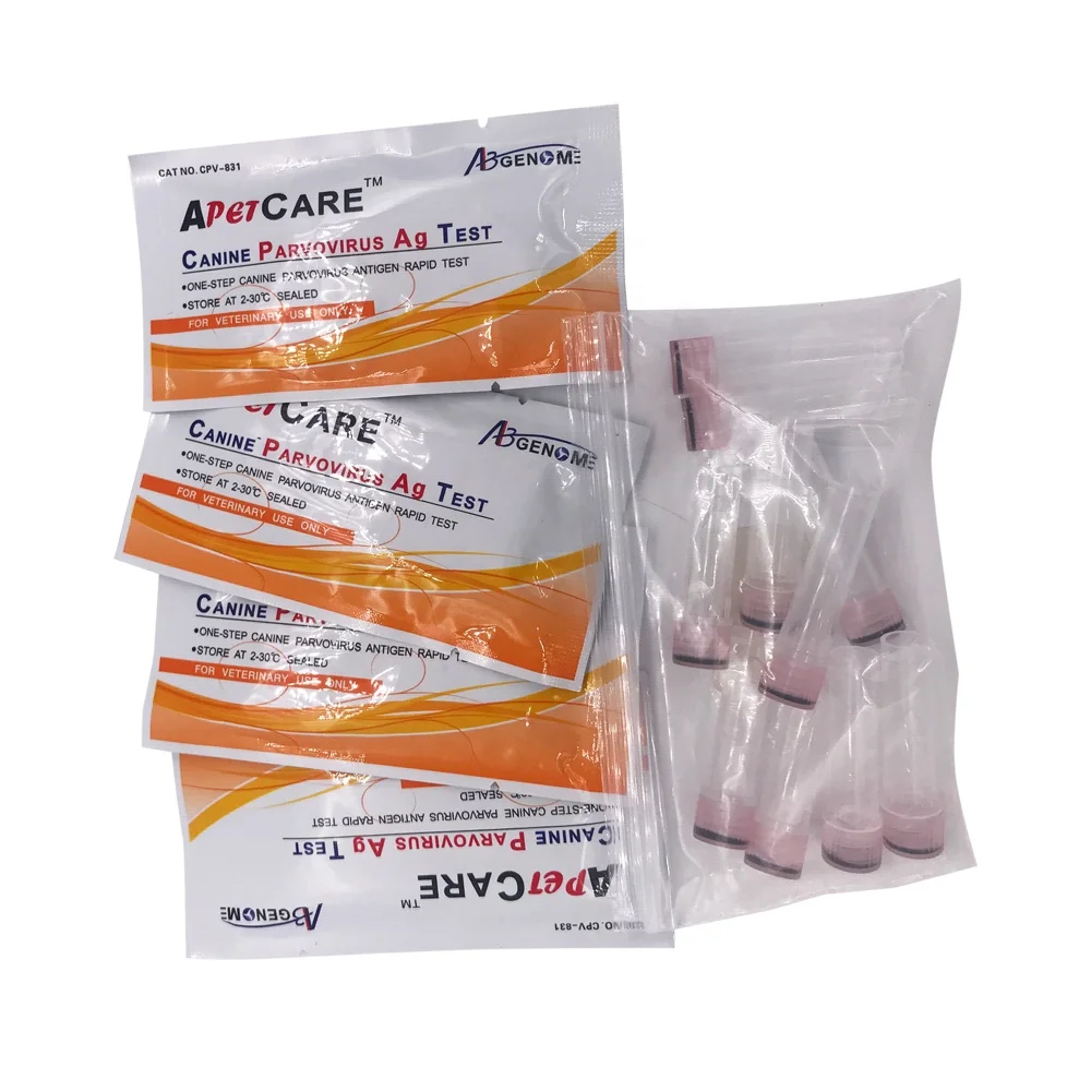 
High Quality pet rapid test CPV Canine Parvovirus Virsu Test Kit 