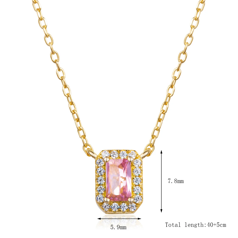 

Millenia custom design solid 14k laminated gold plated silver 925 necklace logo private label jewelry chain necklace