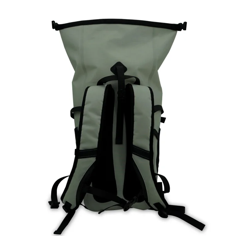 

Waterproof Lightweight Backpack Outdoor Trekking Backpack Dry Bag Pack Sack Outdoor for Camping, Gray/black or customized