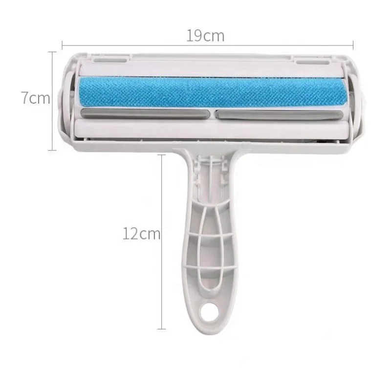 

New Pet Hair Removal Comb Sofa Sticky Hair Brush Cat Dog Sticky Hair Clothes Removal Device, Blue/red