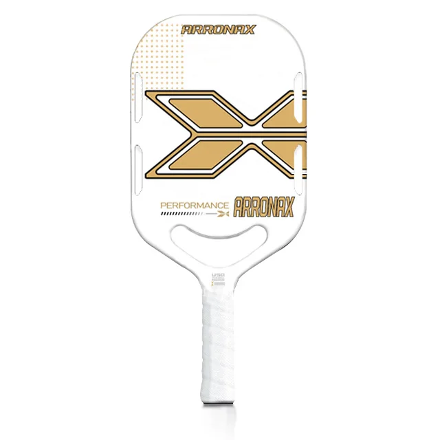 2026 Carbon Fiber Elongated Handle Massive Stability Power Model Thermoformed Pickleball Paddle USAPA