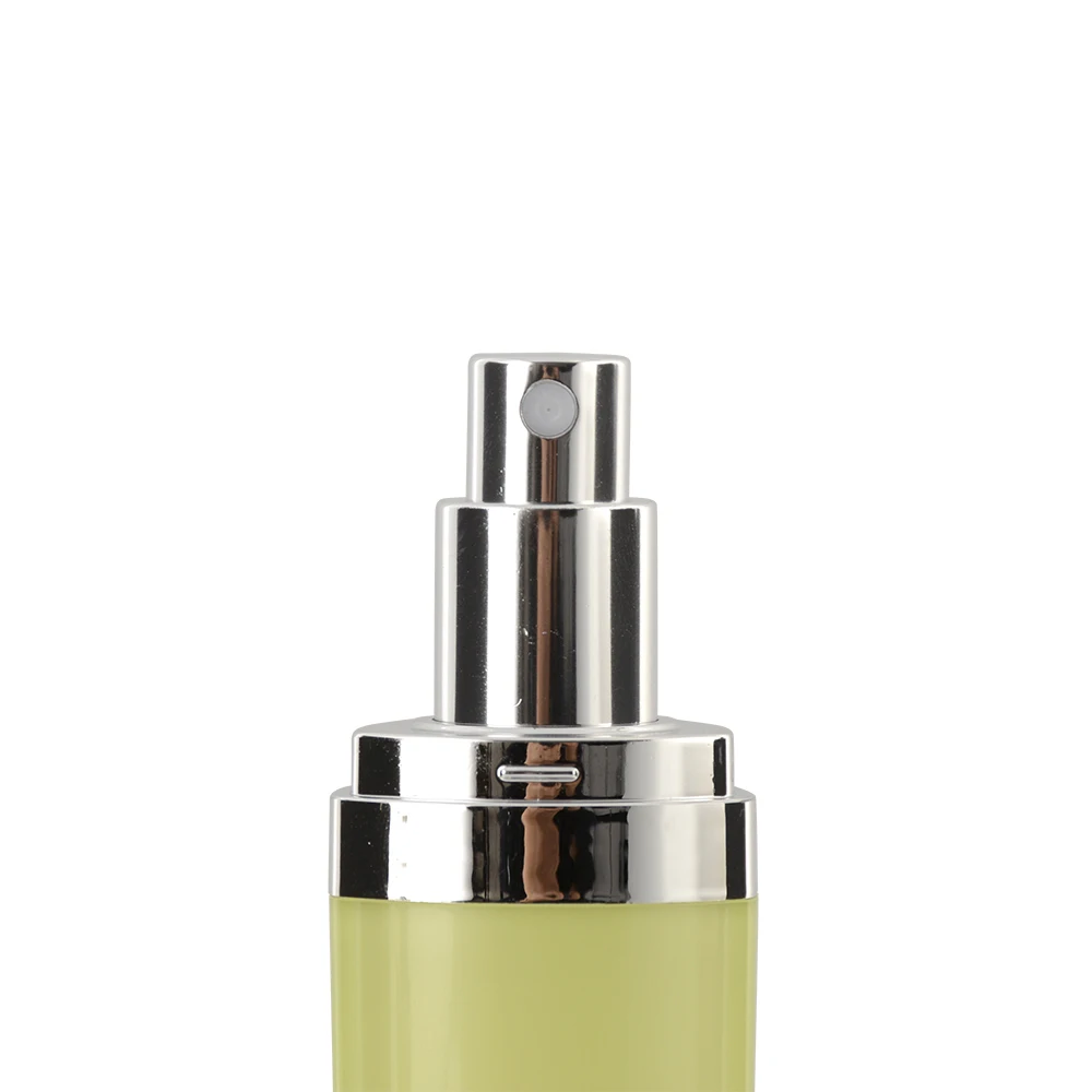 Plastic Plating Round Small Cosmetic Containers Cosmetic Packaging Environment Protection