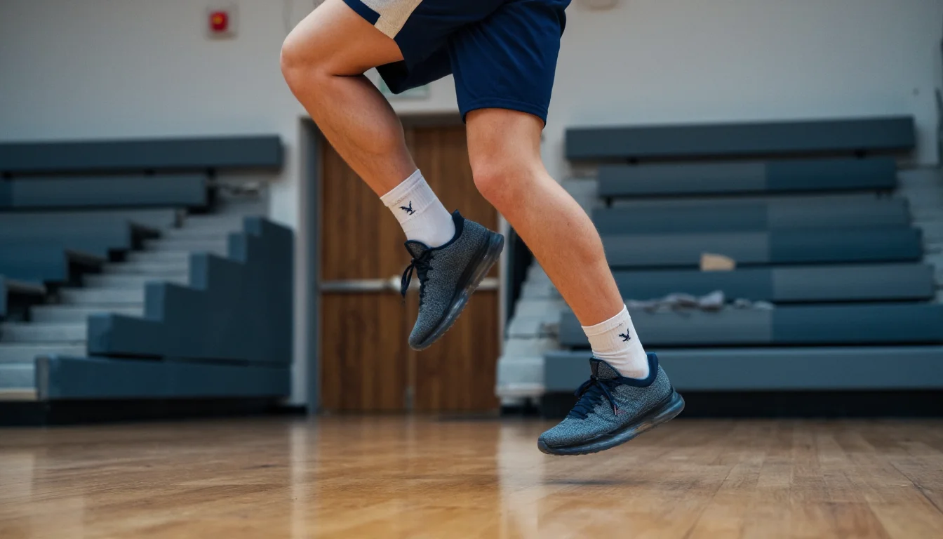 Landing In Basketball How to Develop Youth Basketball Jump Efficiency: The 2026 Landing ...