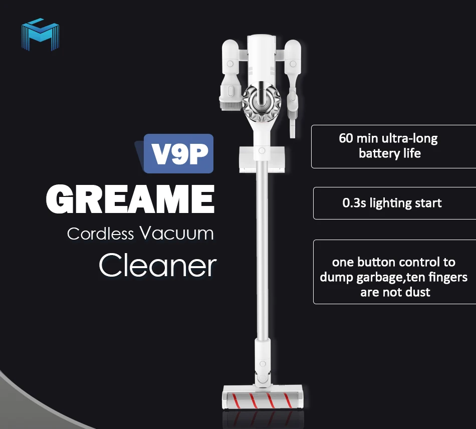 Dreame V9p Handheld Cordless Vacuum Cleaner Portable Wireless Cyclone