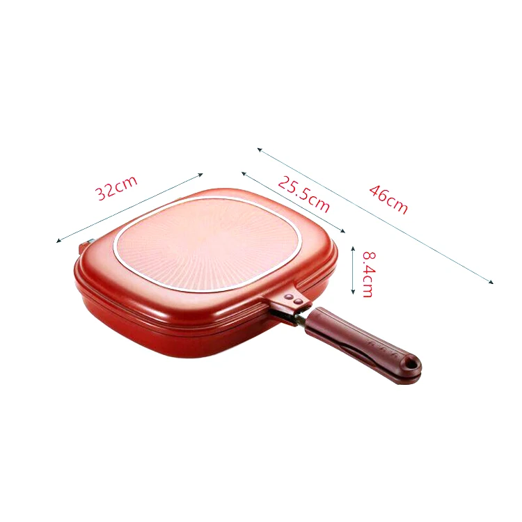 
Dessini non-stick double side grill pan, frying pan 