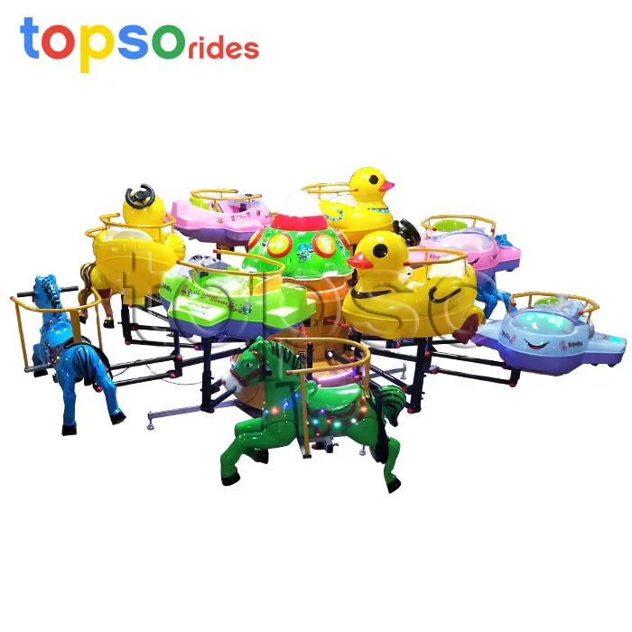 

6/8/10/12 Seats Battery Operated Kids Swing Carnival Fairground Kiddie Ride, Customized or random