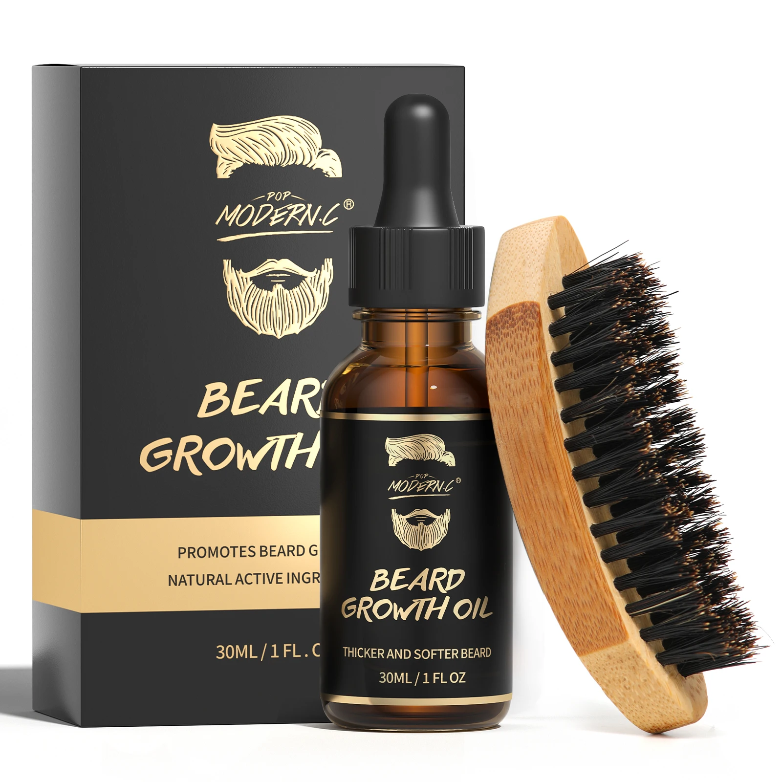 

New Arrival Organic Beard Length Regrowth Oil Men Private Label Beard Growth Oil