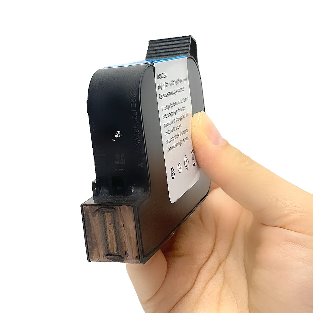 

Original 42ml Black Solvent Based Ink Cartridges For Industrial Inkjet Printers
