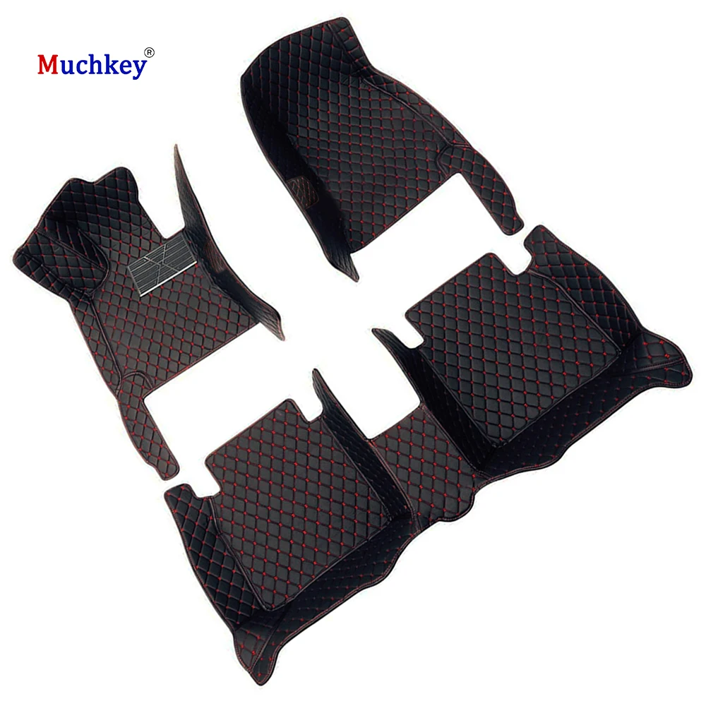 

Muchkey Non Slip Waterproof Carpet Customized for Lexus IS 2005-2012 Luxury Leather Car Floor Mats