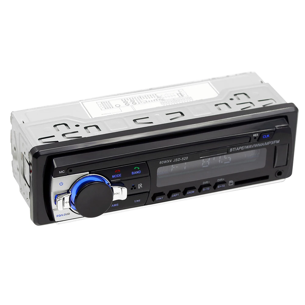 
1DIN In-Dash Car Radio Stereo Remote Control Digital Bluetooth Audio Music Stereo 12V USB/SD/AUX-IN Car Radio Mp3 Player 