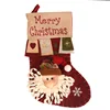 Wholesale Cheap Soft Hanging Christmas Stockings 2019 New Style