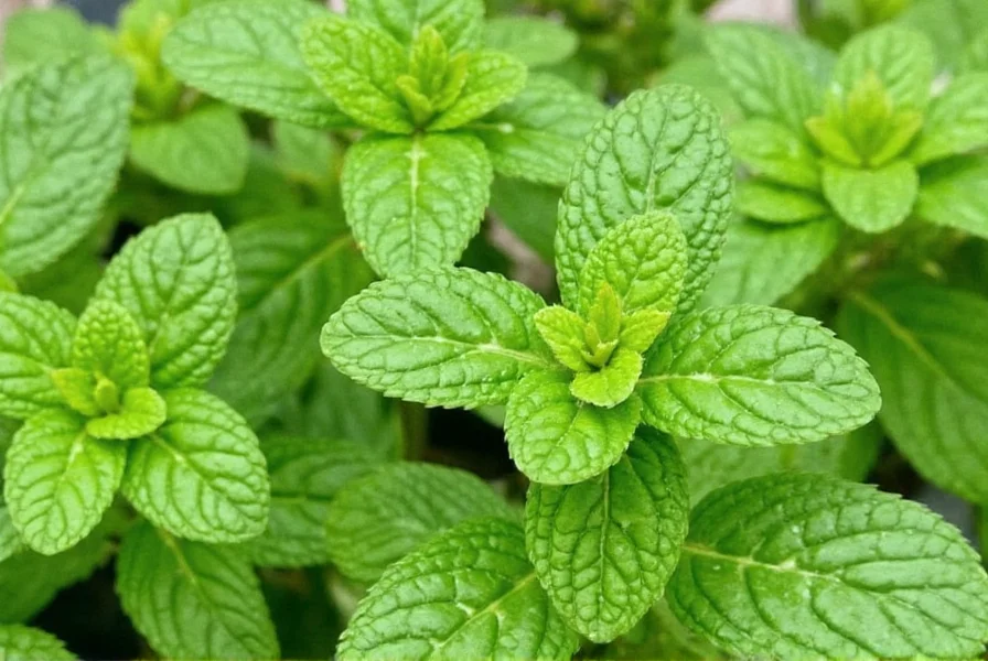 Spearmint vs Peppermint Side by Side
