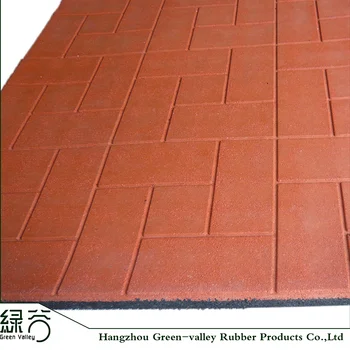 Wholesale Colored Rubber Flooring Mat Outdoor Rubber Tiles For