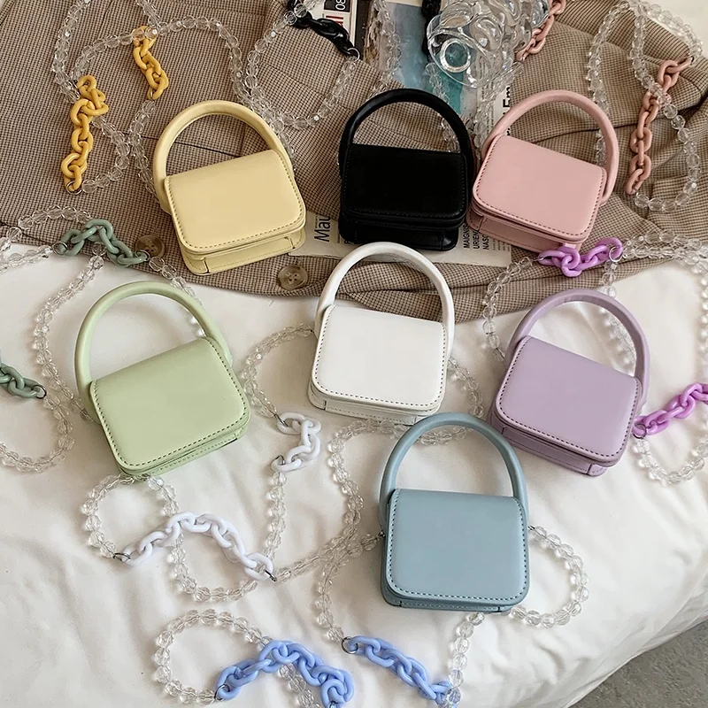 

2021Wholesale Designer Fashion Ladies Luxury PU Leather Girls Handbags Small Kids Crossbody Tote Hand Bag Mini Purses For Women, Purple,green,black,pink,white,blue,yellow