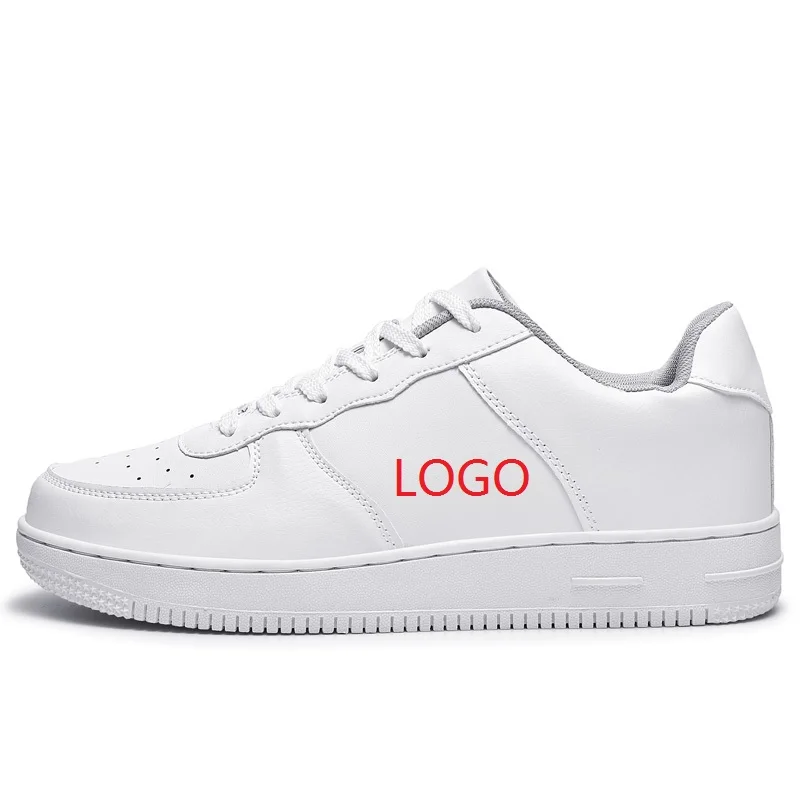 

Custom logo low MOQ hot sale unisex Classical sports shoes White Black unisex casual sneakers