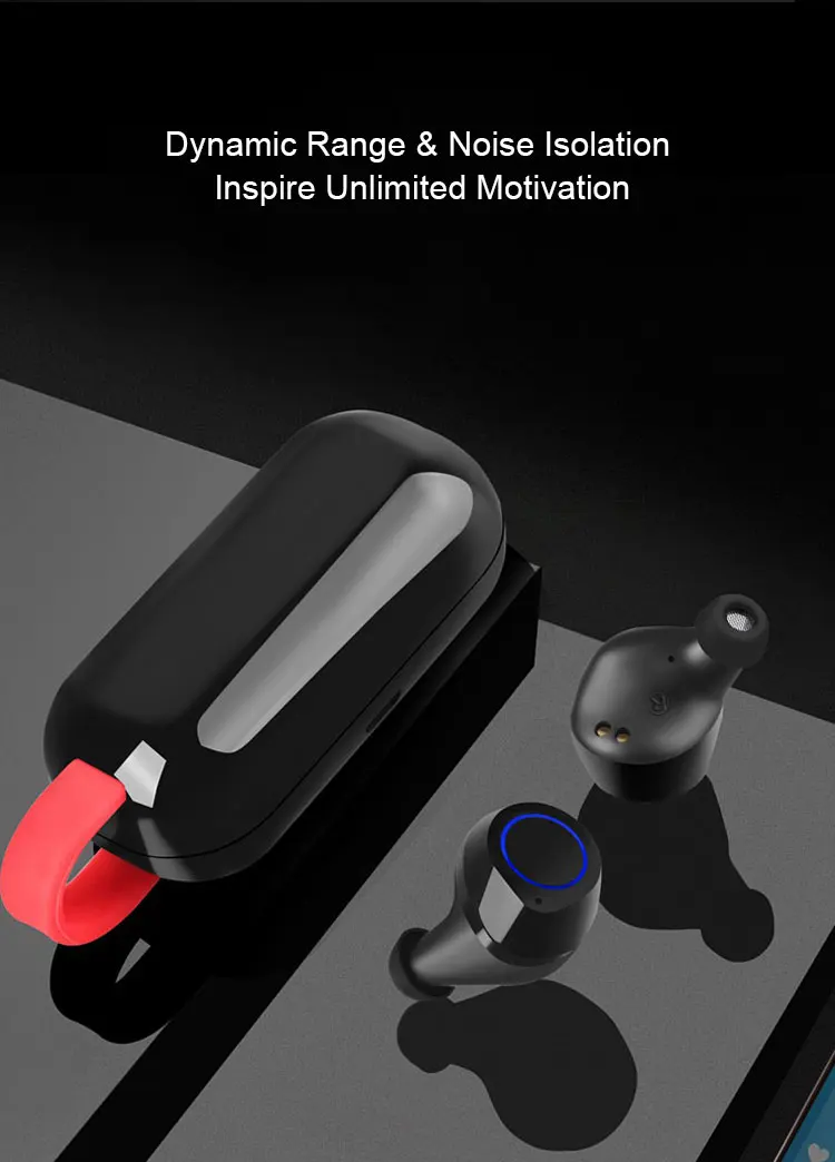 Tws fashion brass stereo earphone earbuds B170 B169 B168 wireless bt 5.0 earphone with charing box - ANKUX.COM