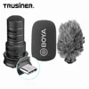 BOYA BY-DM100 Shotgun Mic USB-C Plug and Play Microphone for Android Type-C Smartphone