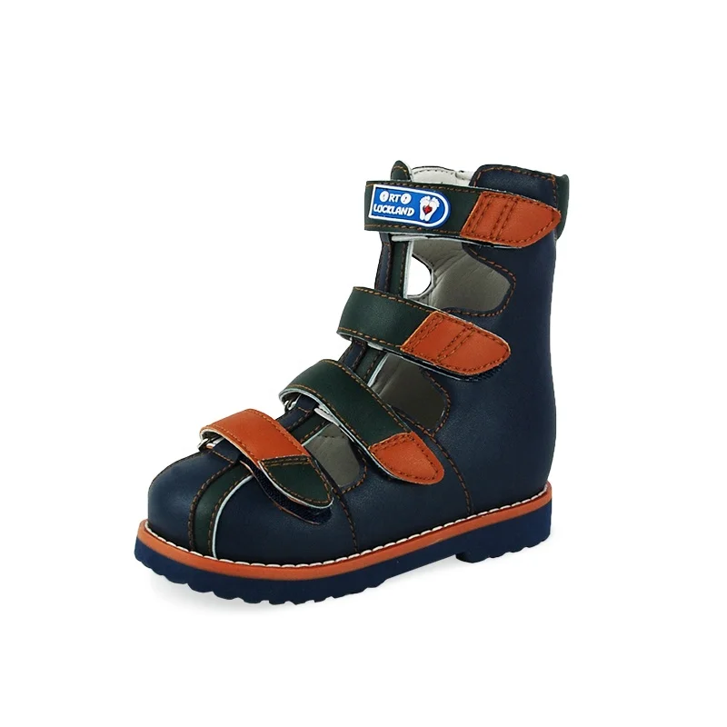 

Colorful stylish kids high top orthopedic shoes for children's flatfeet varus valgus clubfoot wholesale corrective footwear