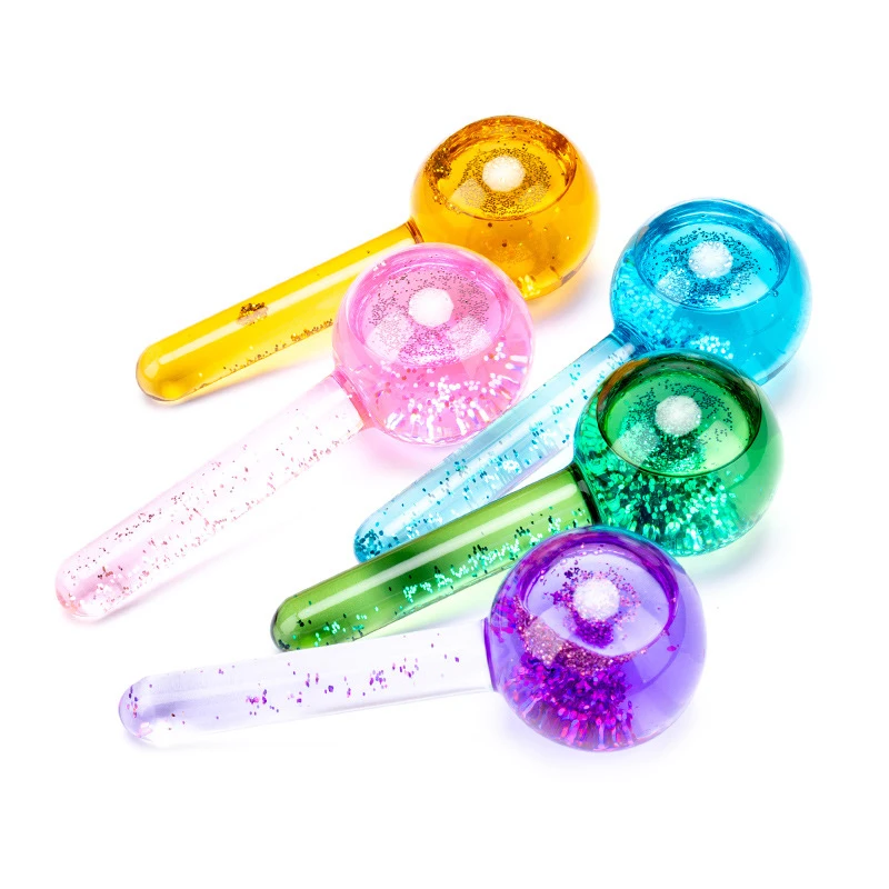 

Wholesale Ice Roller Globes Facial Roller Cold Skin Massagers Magic Globes for Redness Soothing Sinus Relief