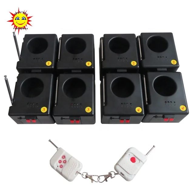 

china remote firing systems 8 cues remote control special effect indoor stage cold fountain base fireworks firing system