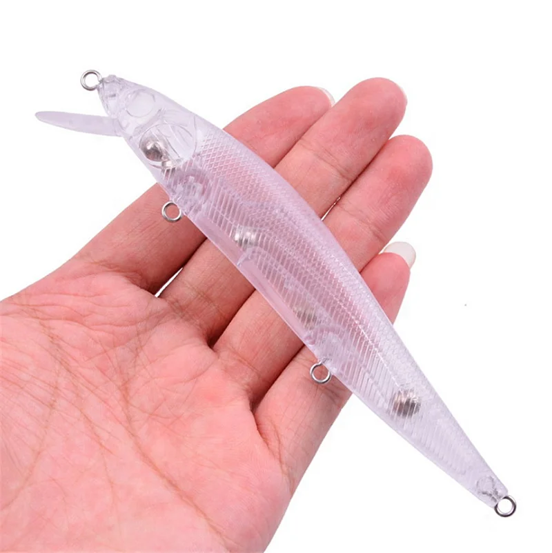 

blank lures unpainted hard plastic fishing lure blank minnow lure body