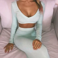 

2020 Hot Design Sling Push Up Women Party Dresses Summer sweater knit dressTwo Piece Women Clothing