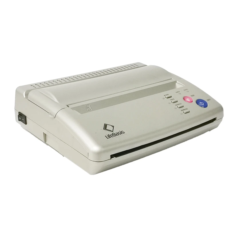 

2020 CE Digital Thermal Tattoo Copier Transfer Machine with PC Print, Black/silver