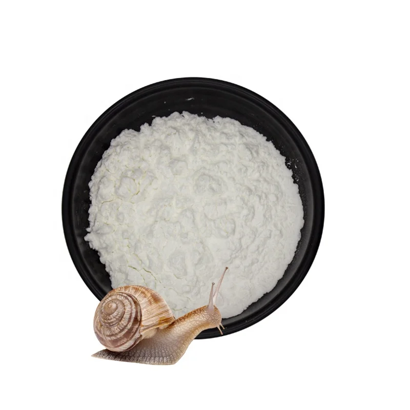 

High Quality Snail Secretion Extract Powder 65%Snail Slime Extract Cosmetic Raw Material