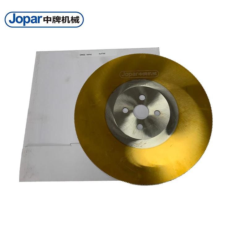 

HSS Circular Saw Blade for Cutting Metalstainless Steel Pipe Cutting