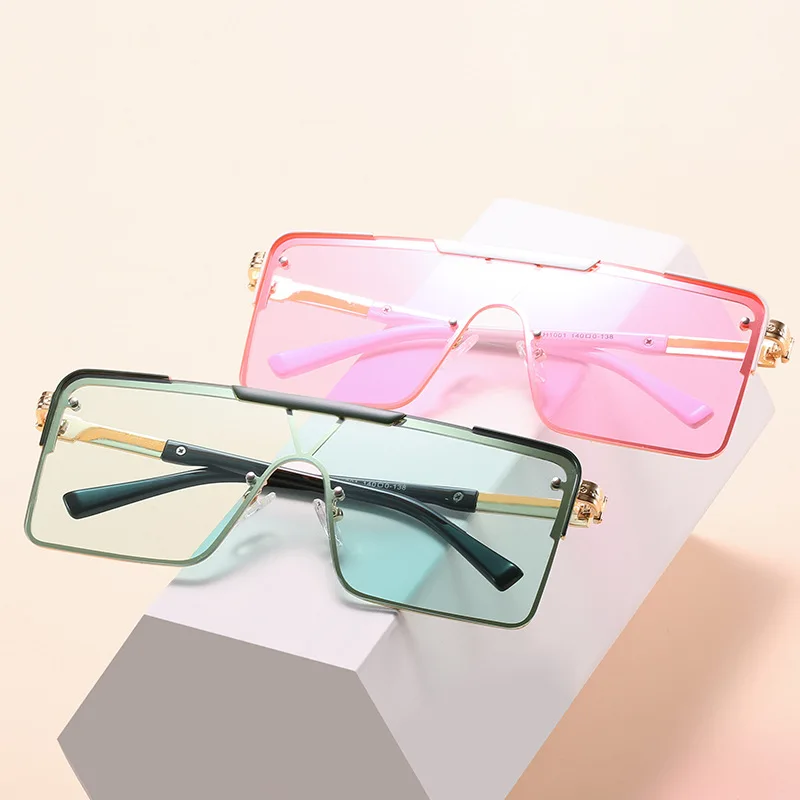 

Women sunglasses trendy oversized square sunglasses women cylinder glass shade 2021 new arrivals sunglasses