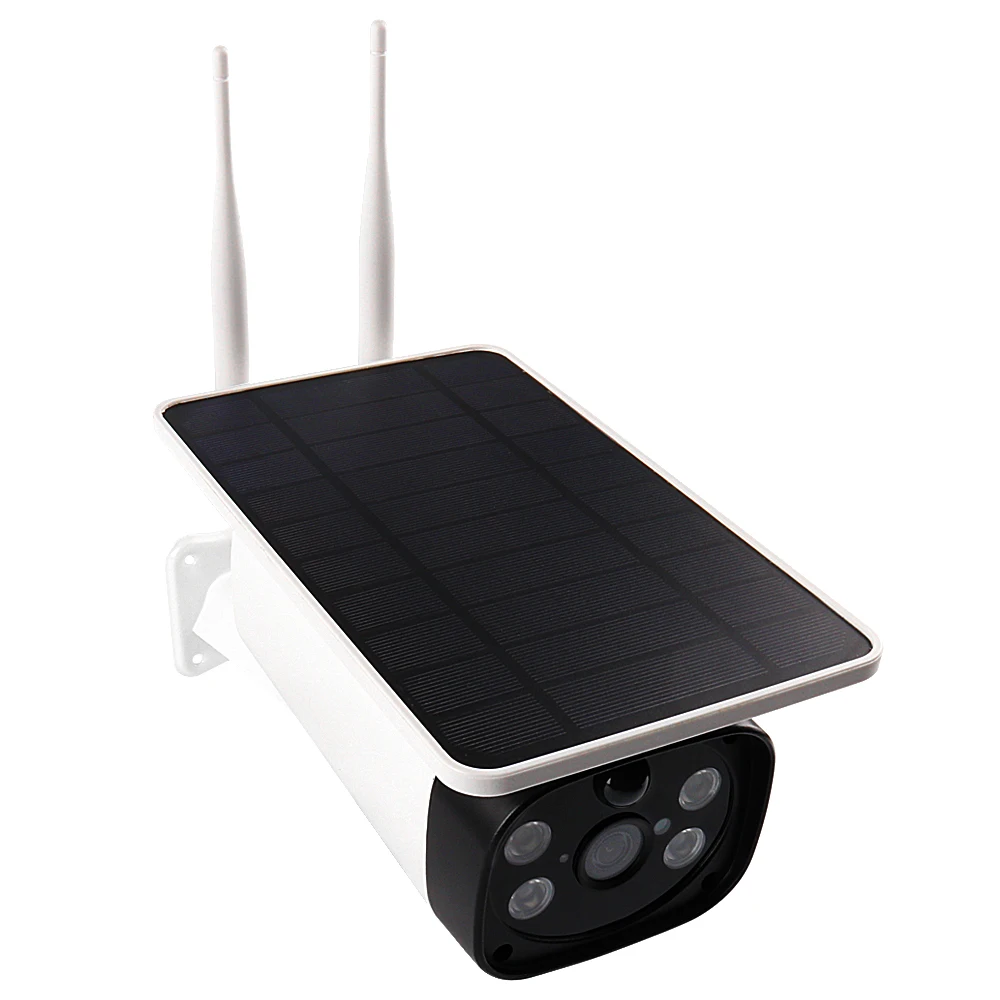 
JXJ-FA04 Outdoor Infrared Night Vision Solar Panel Battery Powered CCTV Wifi Wireless Security Camera 