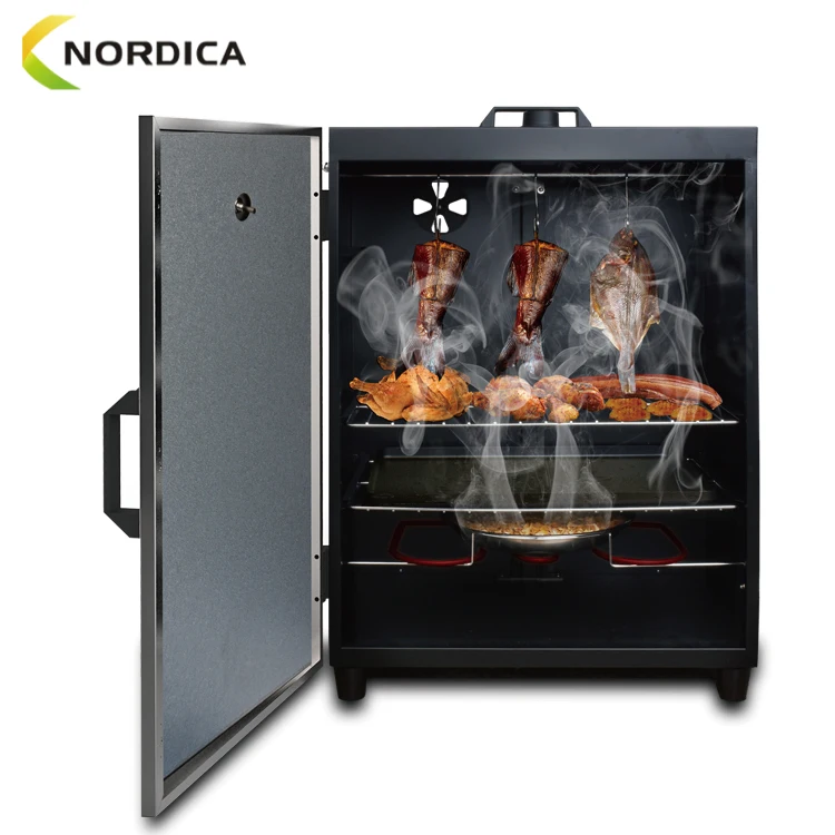 

Electric BBQ Grill Smoker High Quality 1600W Outdoor Smokehouse