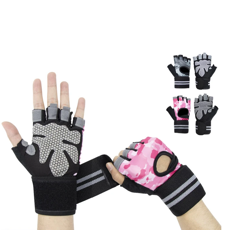 

Custom logo sports hiking cycling fishing wrist protection unisex gloves manufacturers proquests, Customized color