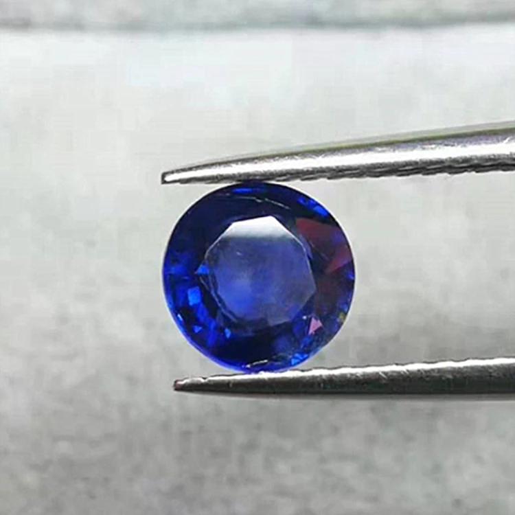 

Sri Lanka High Quality Gemstone Jewelry Wholesale 1.05ct Natural Unheated Blue Cornflower Sapphire Loose Stone