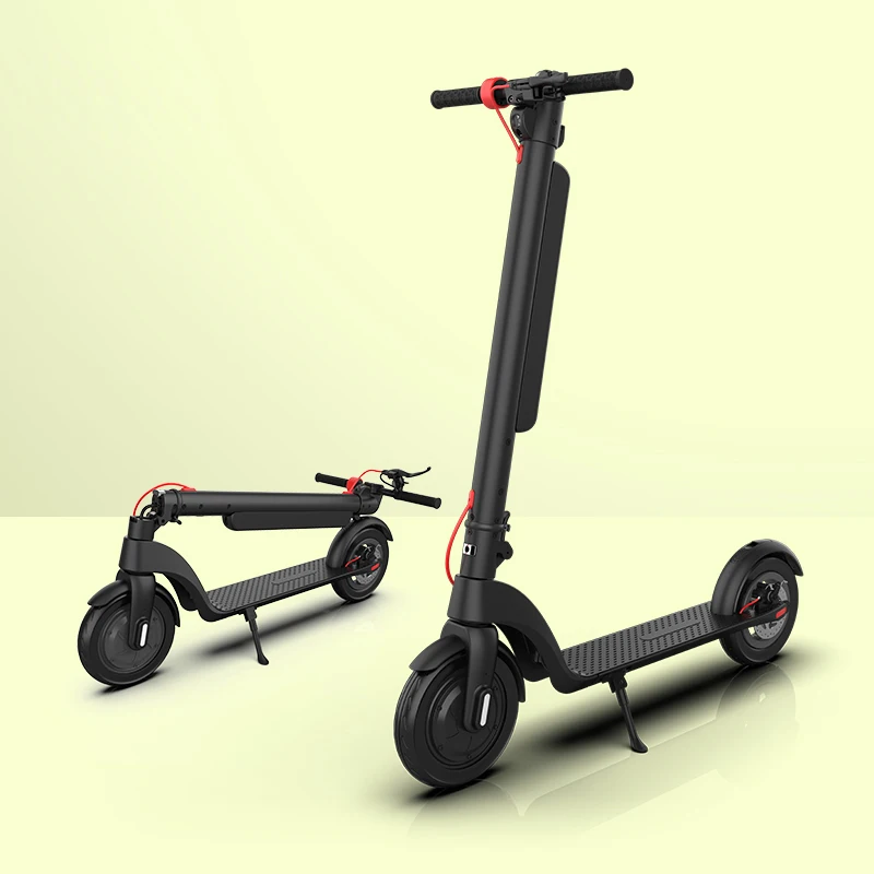 

350w Big Wheels Foldable Kick Scooter for Adult With Removable Battery Prolong Riding Distance