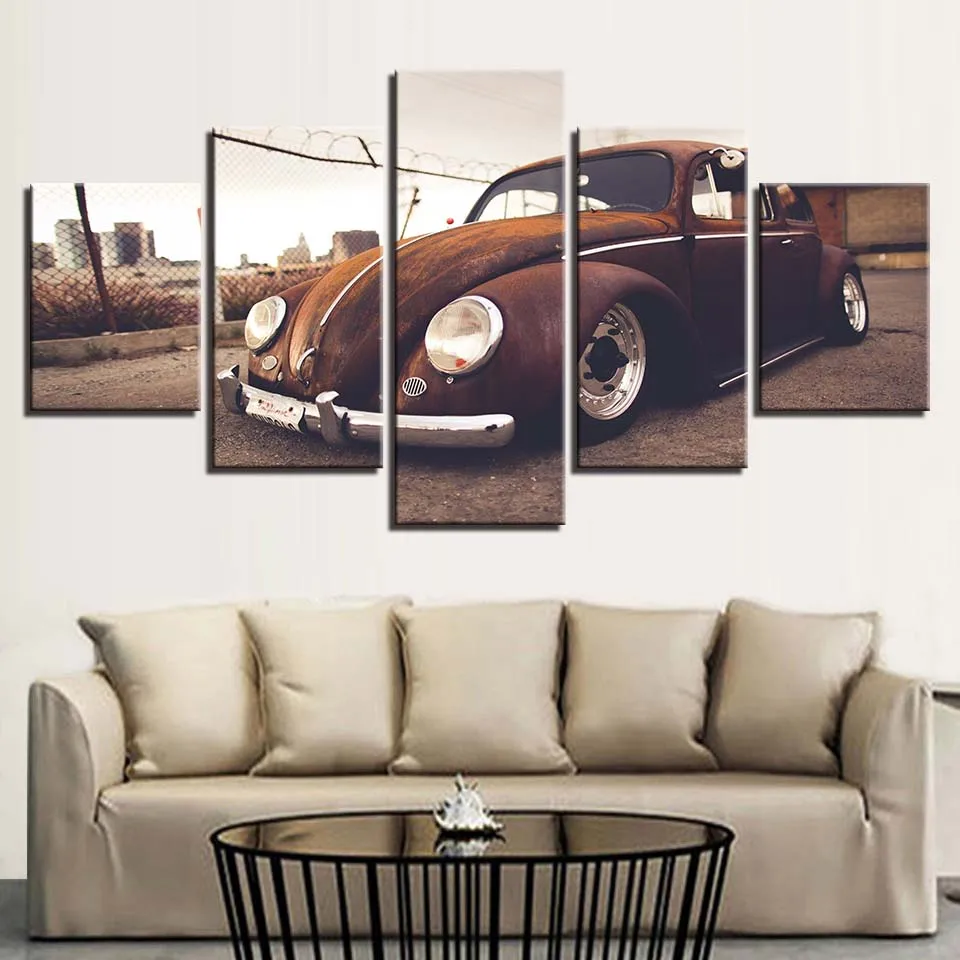 

Dropshipping 5 panels art prints on canvas wall painting