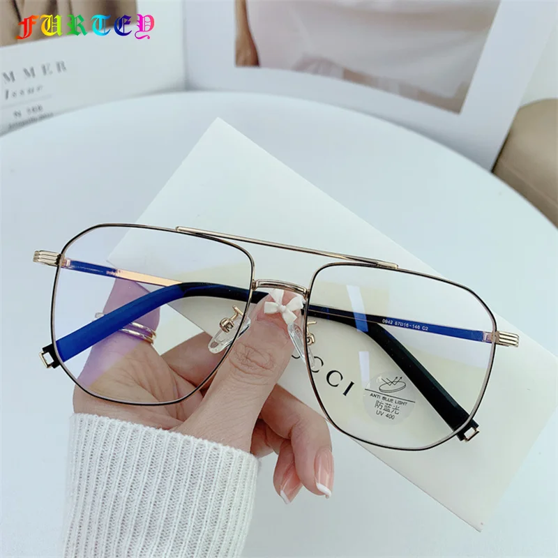 

0942 whole sale polygon optics glasses mans mirror glasses frame blue ray proof glasses, Picture colors