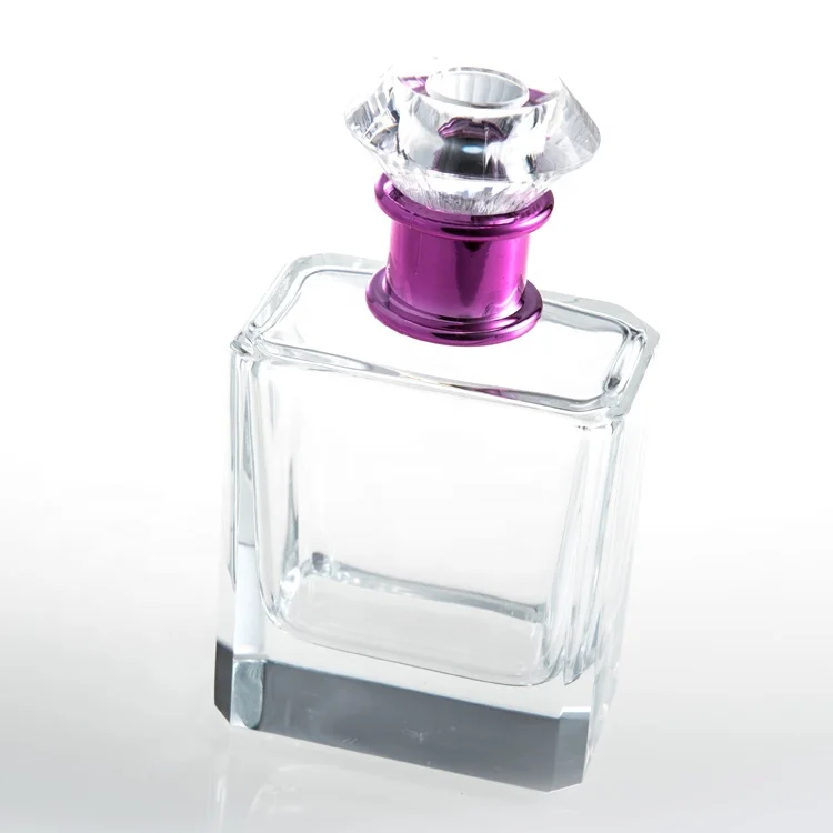

Custom 50ml 100ml Luxury Glass Feminino Atomizer Fragrance Perfume Bottle from China