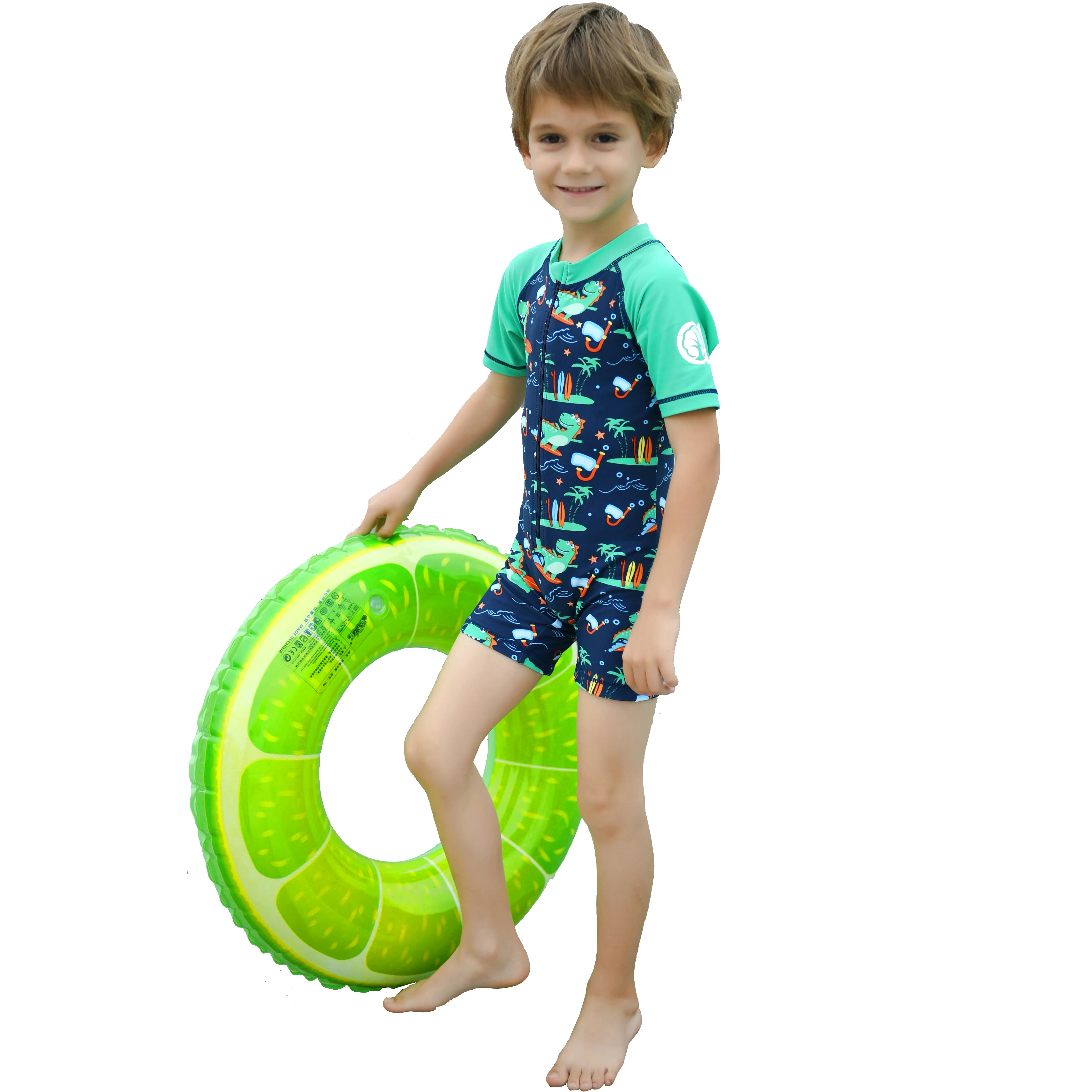 

Miniatree Children Swimwear Kids Bathing Suits for Girls One Piece Boy Swimsuits with Zipper Swimwear for Child Bikini Beachwear, Customized color