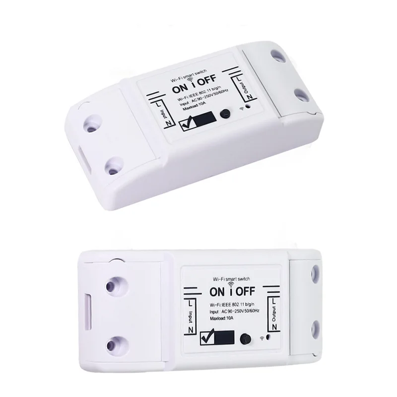 
WiFi enable Tuya APP mobile phone control 10a China switch smart circuit breaker for home electrical devices alexa 