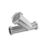 304 Sanitary Stainless Steel Y Type Filter Strainer male thread Connection