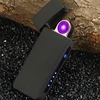 Hot Rotating Arc Pulse Electronic Lighter, Men's cigar/cigarette gift custom logo lighter for brand partner