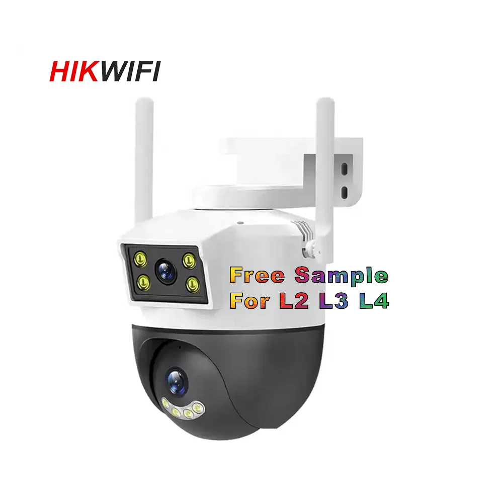 

HIKWIFI 6MP 4K hot sales wifi network camera optical zoom ptz motion tracking sensor dual lens security camera outdoor