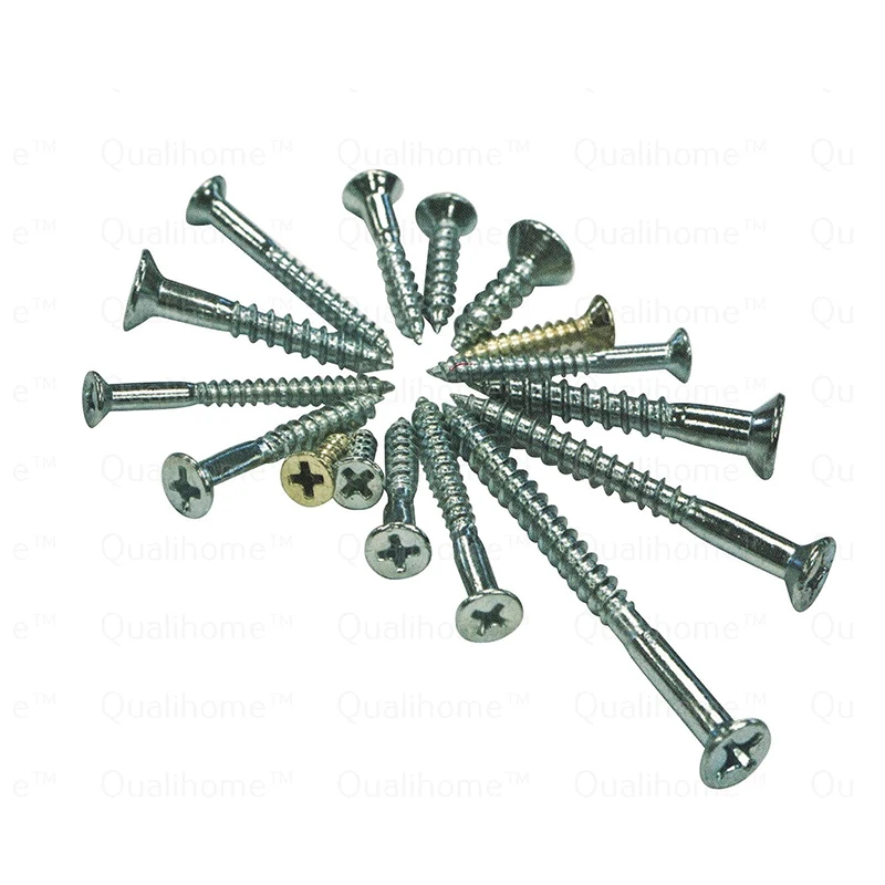 
240PCS M10 Wood Screw Assortment Kit Bugle Phillips Wood Screw 