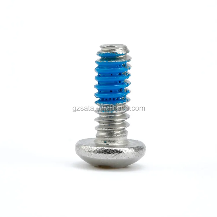 
Carbon Steel & Stainless Steel Phillips Pan Head Machine Screws with Nylon Patch 