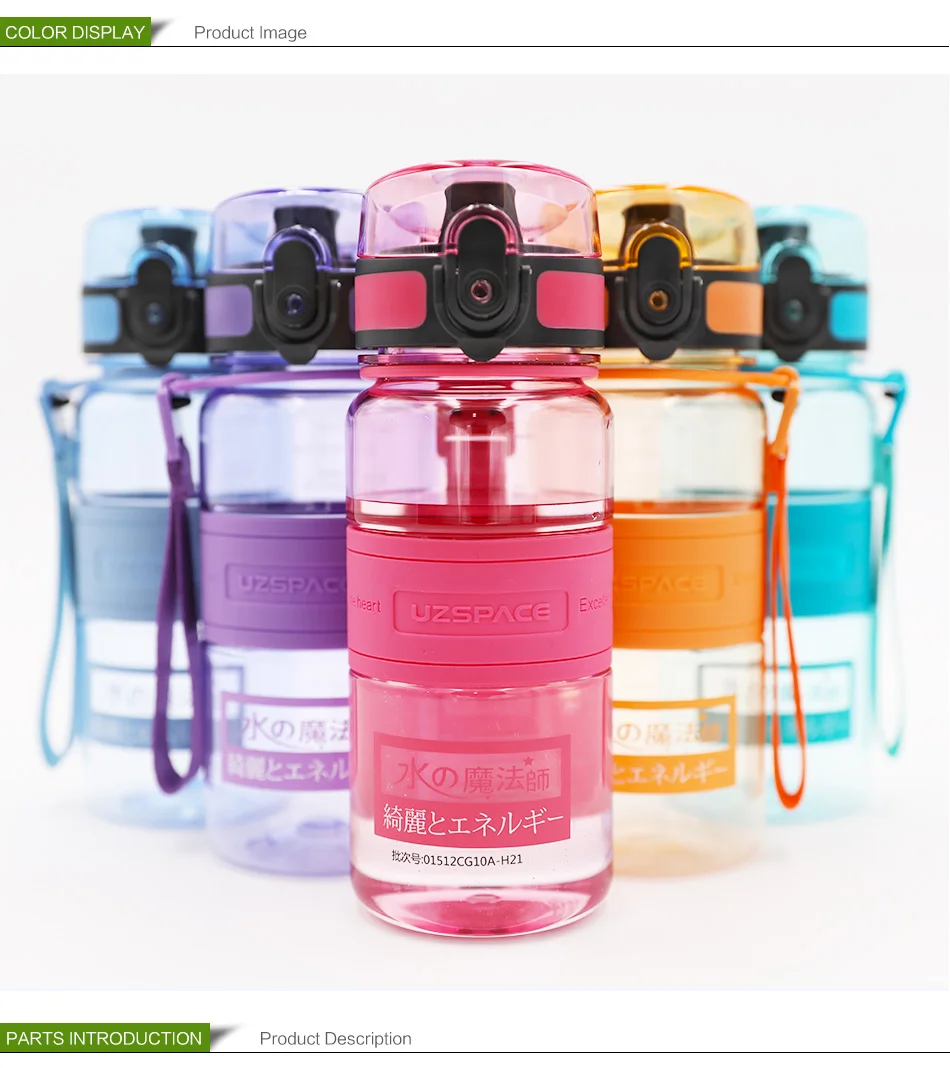 Wholesale 350ml 12oz Tritan Clear Plastic Drinking Water Bottle Buy