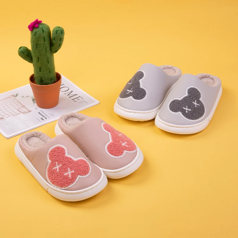 

Ladies Synthetic Fur Lined Warm House Shoes Women Fancy Slippers 2021 Indoor Outdoor Moccasins With Memory Foam Cushion, 40color as picture