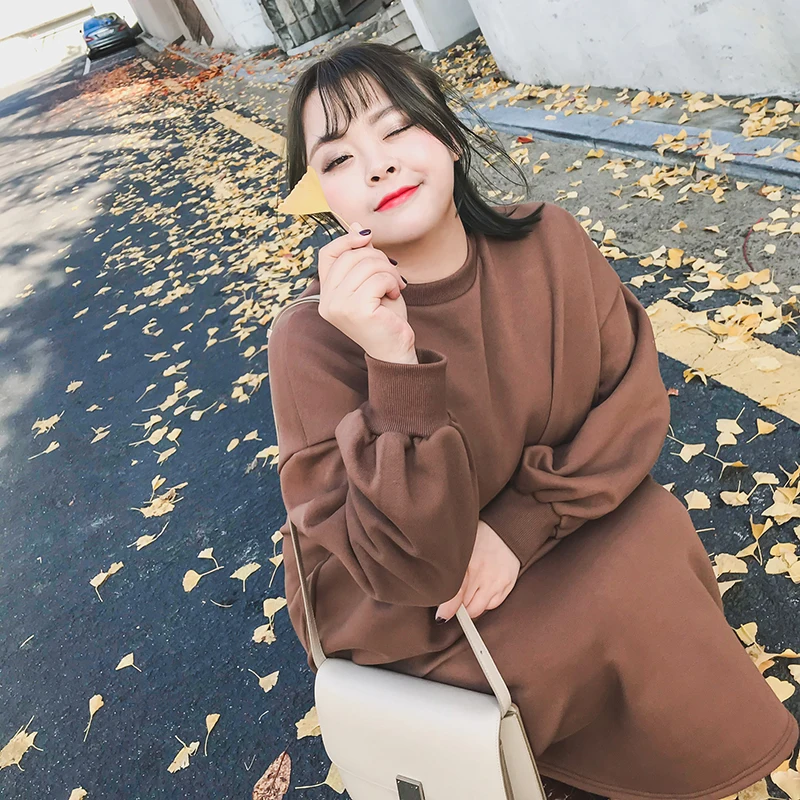 

2020 Custom Hoodie Dress Woman Long Sleeve Oversized Dresses Hoodies for Women Dresses, Customized color