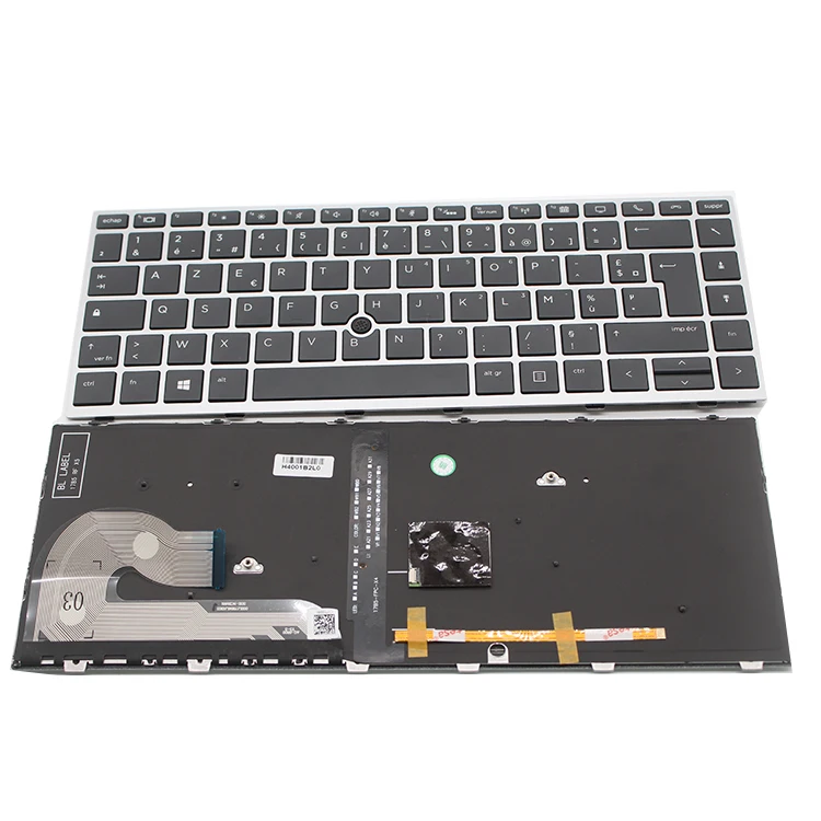 

HK-HHT New for HP Elitebook 745 G5 840 G5 laptop Keyboard Backlit French