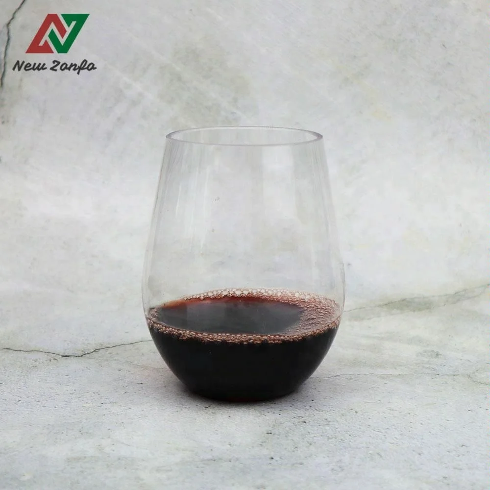 
Factory Wholesale Custom Wine glasses 100% Tritan Plastic Unbreakable Wine Glass 